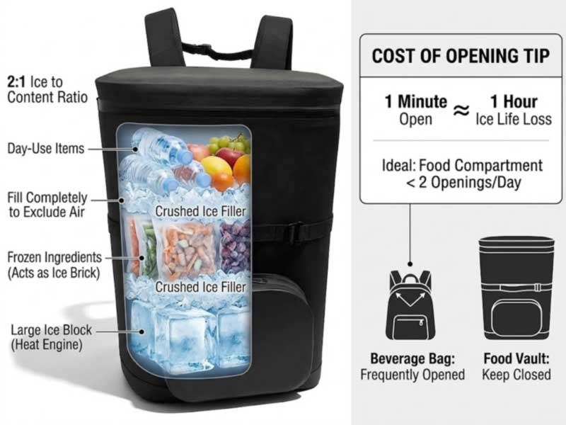 Camping Cooler Rygsække: Multi-Day Cold Retention på stien